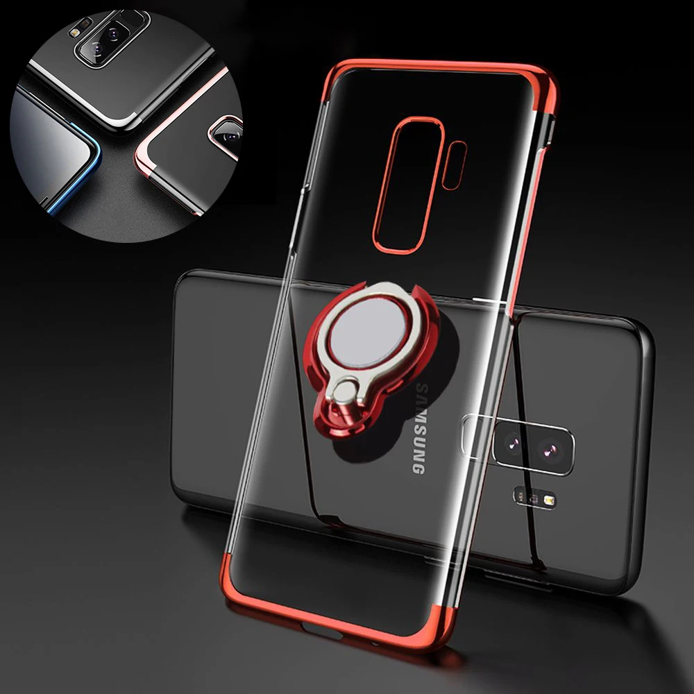 LAPOPNUT Мягкий силиконовый прозрачный чехол для телефона Samsung Galaxy S10 S10e S8 S9 Plus ультра