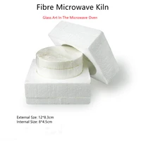 small ceramic fibre microwave kiln diy jewelry pendant kiln for glass fusing arts crafts ceramic making supplies