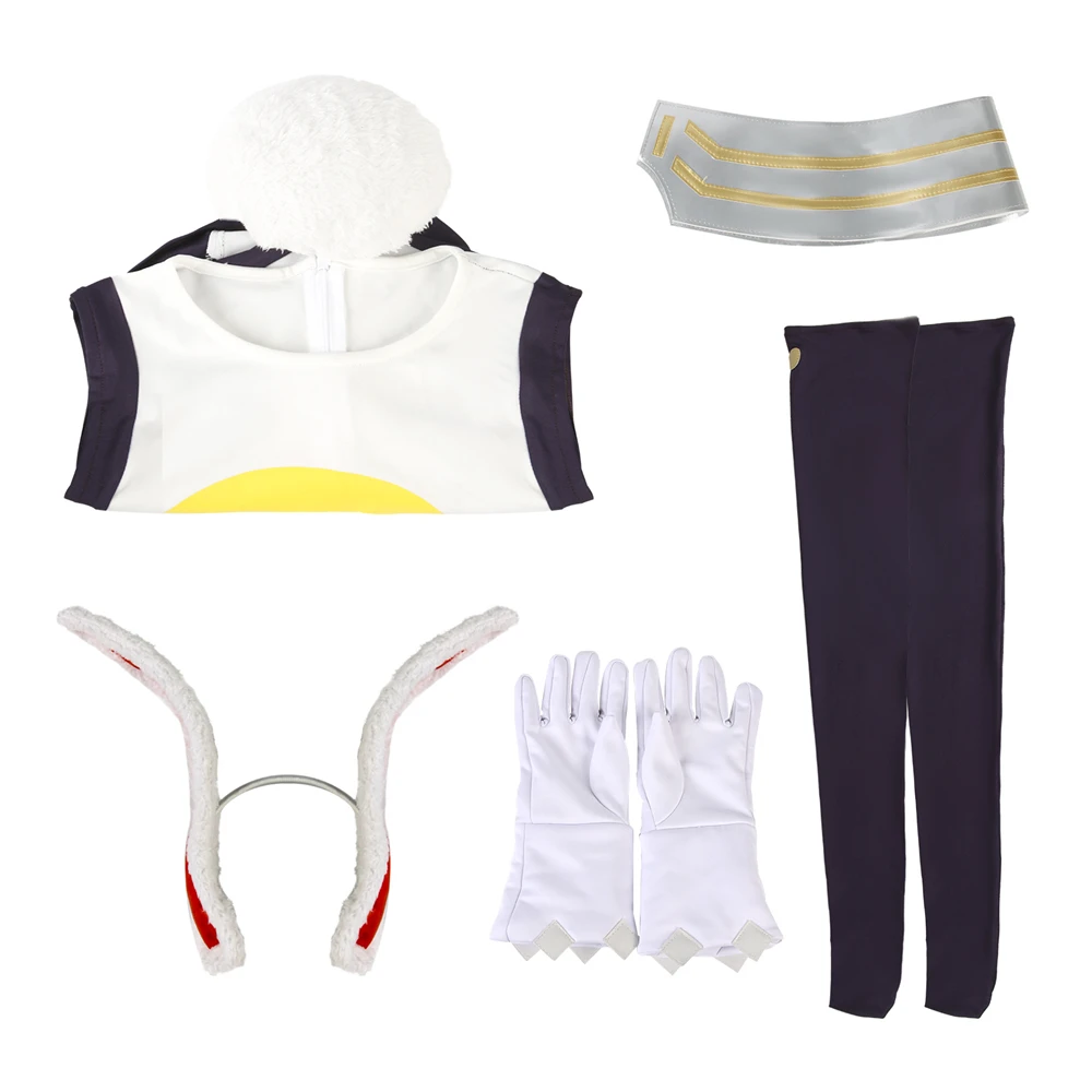 

Boku no Hero Academia Miruko Cosplay Costume Full Set Suit Sexy Mirko My Hero Academia Halloween Fancy Cosplay Outfits