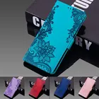 Чехол для телефона Samsung Galaxy S21 S20 Plus Ultra J3 J5 J7 2017 2016 J2 Pro J4 J6 Plus 2018 M21 M31 S, кожаные флип-чехлы с 3D кружевом