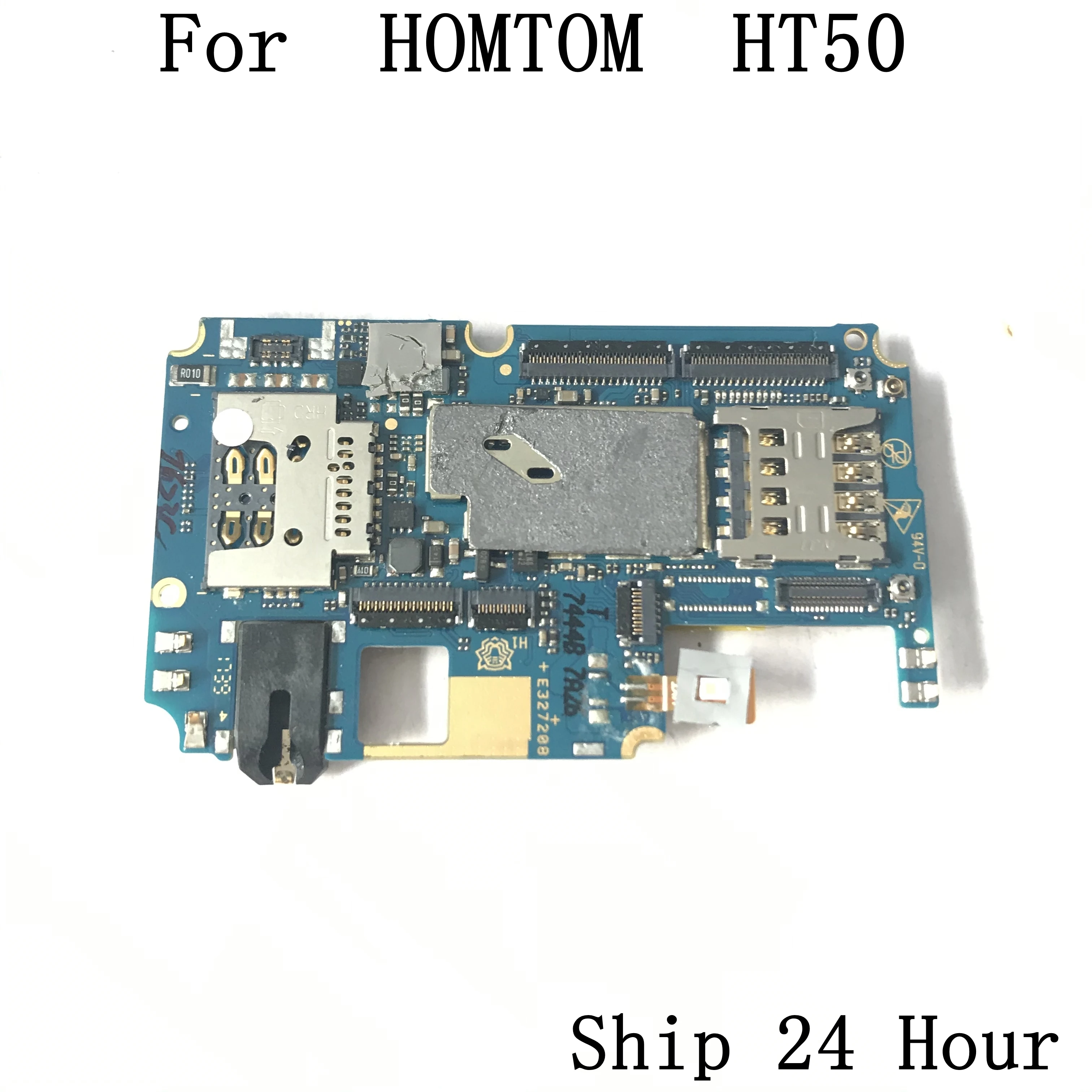 Б/у материнская плата 3g ram+ 32G rom материнская плата для HOMTOM HT50 MTK6737 четырехъядерный 5,5 дюймов 1280x720+ номер отслеживания