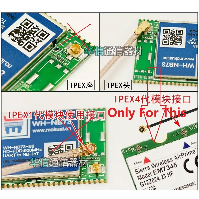 2pcs MHF4 IPEX U.FL MHFIV To Waterproof SMA Female Pigtail For Mini PCI 0.81mm 7260NGW 8260NGW M2 Card Intel WIFI Wireless Board |