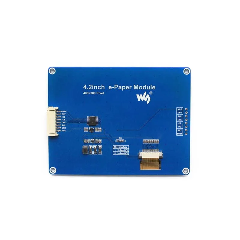4.2 Inch e-Paper Module for Raspberry Pi 4 B Black/White E-Ink Display with SPI Interface Jetson Nano Arduino RPI 3 Zero |