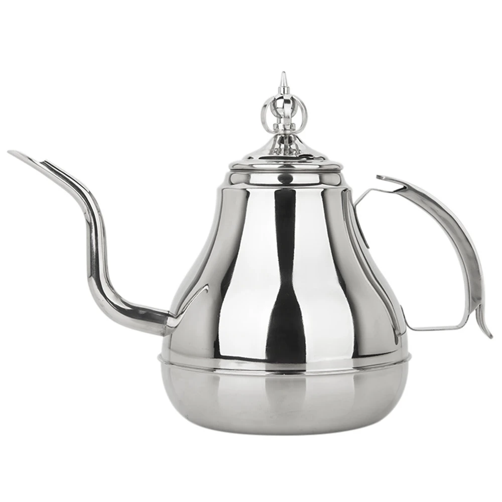 

1.2L/1.8L Teapot With Lid Stainless Steel Tea Pot Heat Resistant Milk Coffee Pot Leaf Infuser Filter Teaware Kitchen Accessories