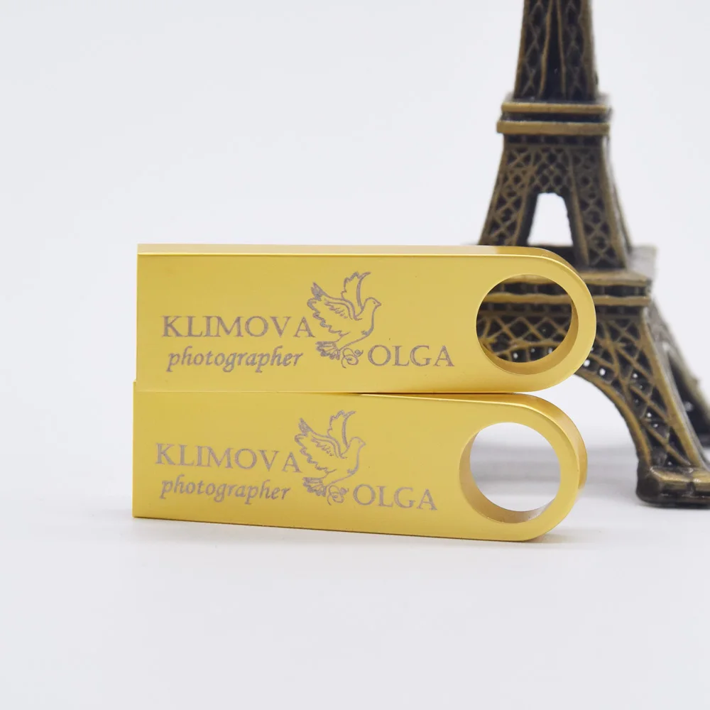 Real Capacity 64GB 32GB 1GB 4GB 8GB Metal USB Flash Drive Mini Memory Stick Pendrive Photography Bulk Gift(over 10pcs Free Logo) |