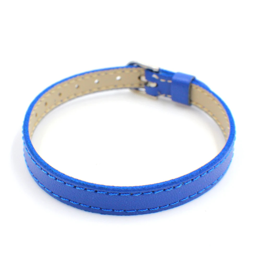 10 шт./лот браслет из искусственной кожи для женщин ювелирные изделия 8 мм шармы