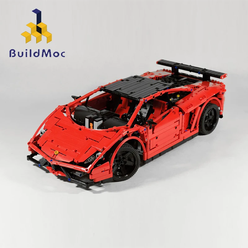 MOC 3918 техники автомобиль Superleggera Радиоуправляемый двигатель Мощность Функция