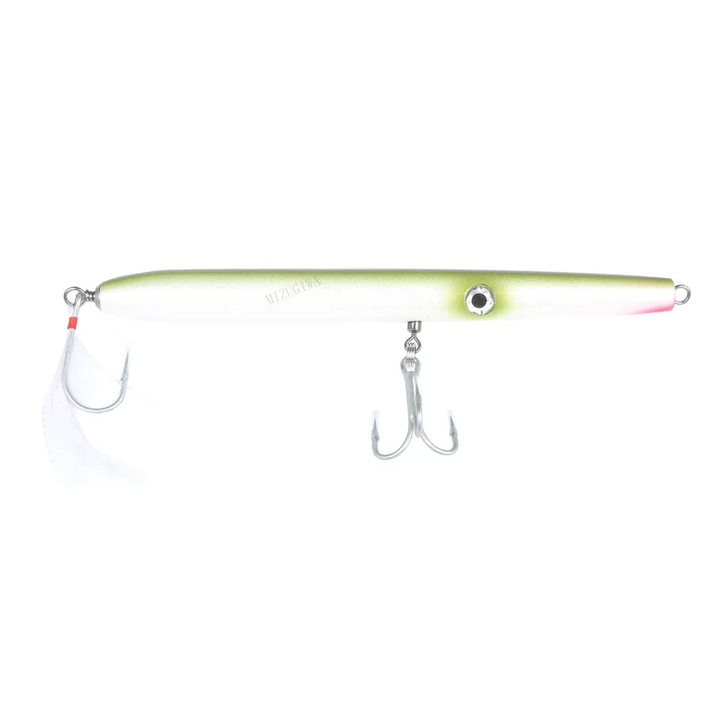 MIZUGIWA деревянная рукодельная рыбка Поппер вилка 9 &quotдля серфинга Рыбалка