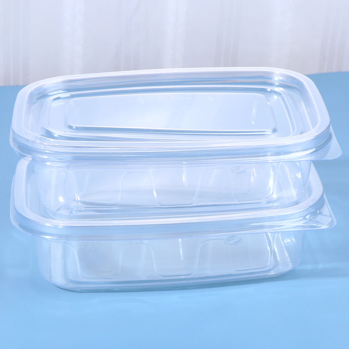 Пластиковые ящики практичные одноразовые удобные пищевые контейнеры чехол для