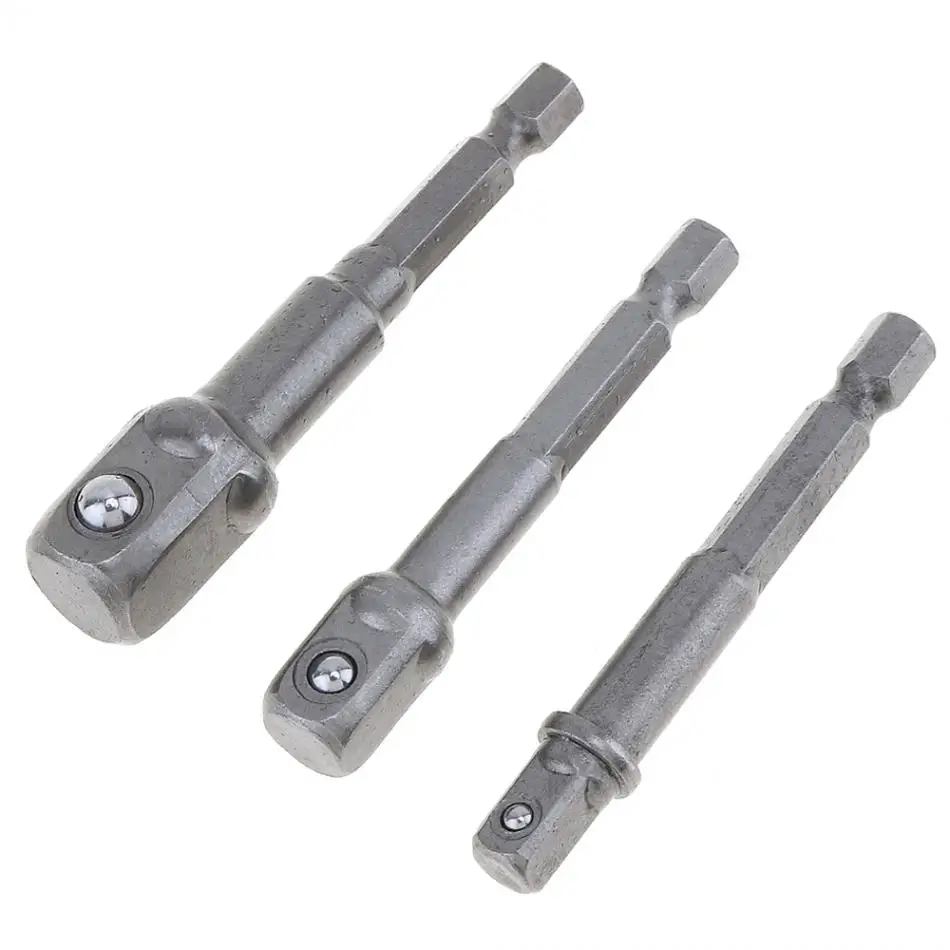 Набор адаптеров для шестигранных сверл 8 шт./лот хвостовик питания дрели 1/4 дюйма