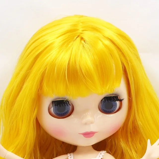 Фабрика NEO blyth шарнирная кукла желтые волосы предложение игрушка подарок специальная цена на продажу подходящий макияж в себе. NO.280BL3038 - Цвет: nude doll