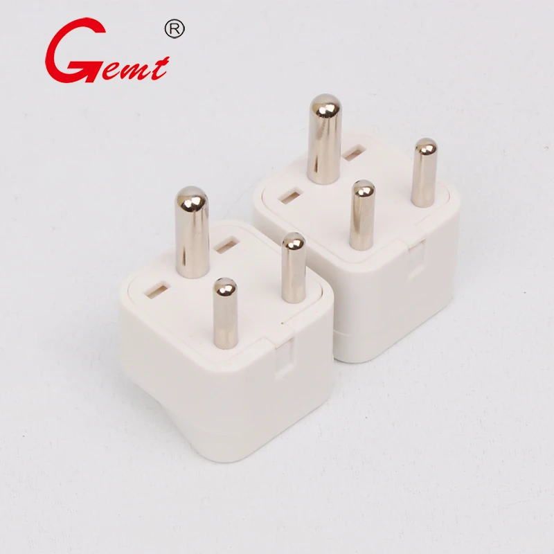 (type D) For Pakistan Nepal Bangladesh 3 Pin Plug Grounded & Universal Ac Power Outlet Adapter Socket