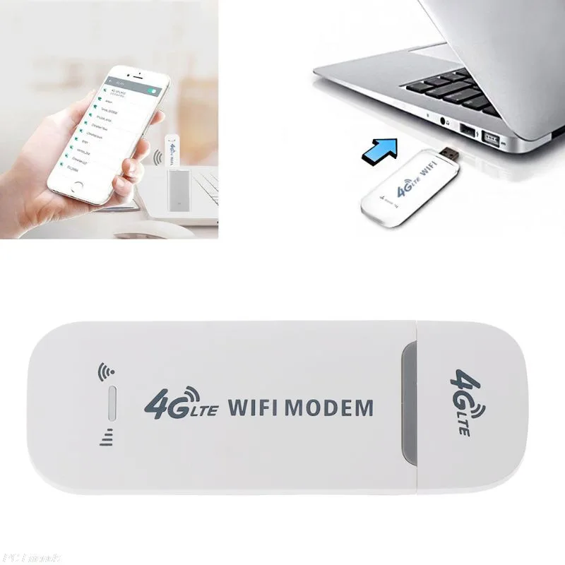

Unlock 3G 4G LTE USB Wifi Modem Signal-Extender-Booster Wi-Fi Broadband Network Stick Portable Wireless Multi-Band 100mbps WCDMA
