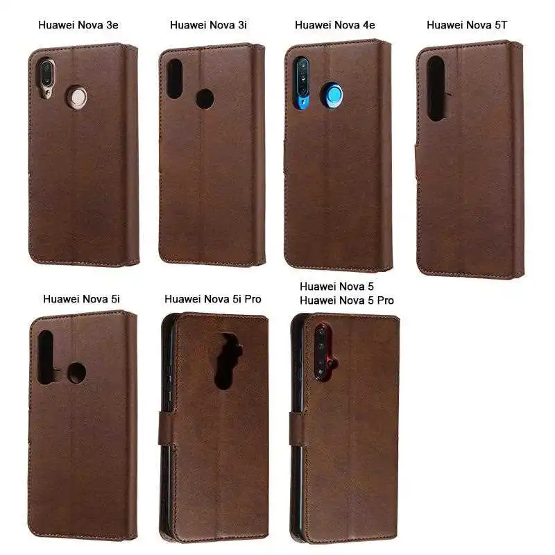 

Mokoemi Fashion Classical Leather Case For Huawei Nova 5T 5 5i Pro 4e 3e 3i Phone Case Cover