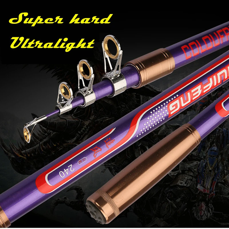 Телескопические рыболовные удочки из углеродного волокна сверхлегкие