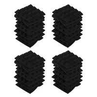 48 pcs soundproofing foam sound absorption pyramid studio treatment wall panels