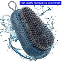 scrub brush quality durable soft laundry clothes shoes scrubbing brush non slip design household cleaning brushes