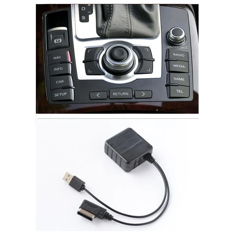 12 В MMI 2G беспроводной Bluetooth USB AUX Кабель адаптер музыкальный аудио приемник для AUDI Q5
