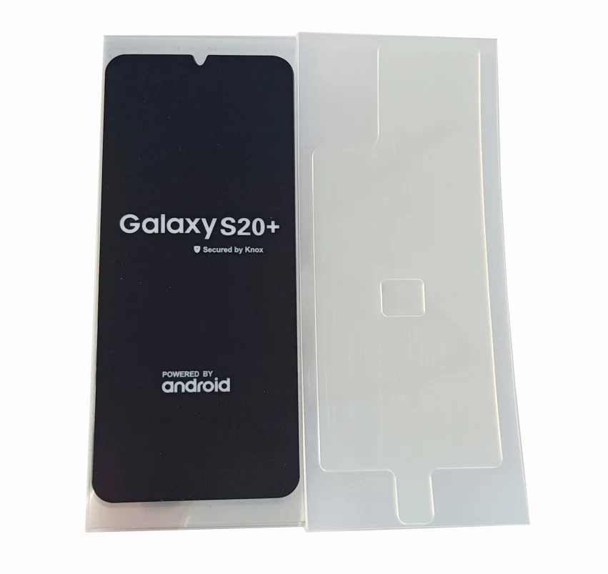 Заводская Защитная пленка для экрана 100 шт. задний корпус Samsung Galaxy S8 S9 S10 Lite S10E S20 Plus