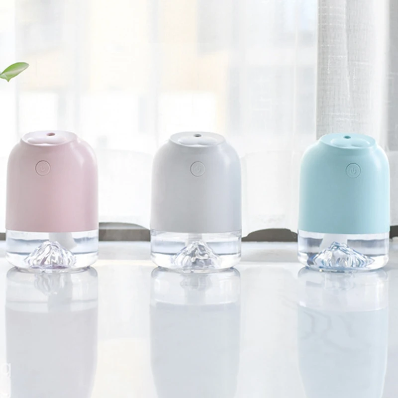 Новинка 250 мл USB увлажнитель воздуха ультразвуковой мини-увлажнитель с холодным
