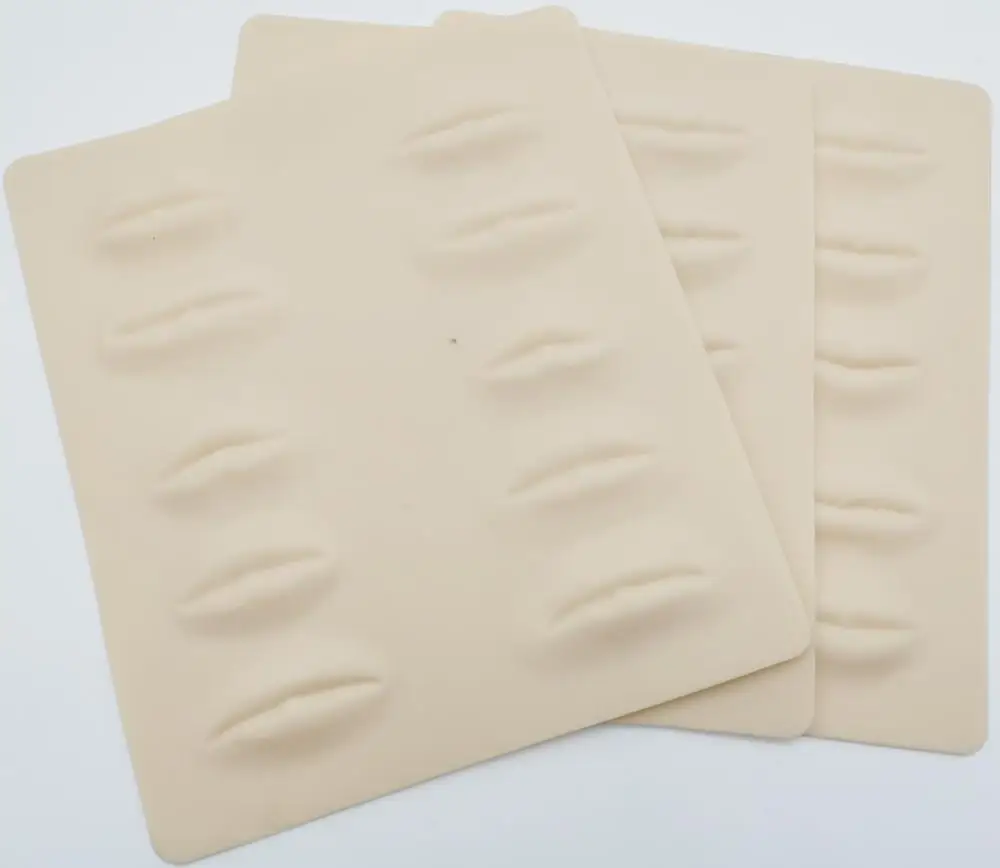 3 шт./лот Высококачественная тренировочная кожа для татуировки 3D Косметика