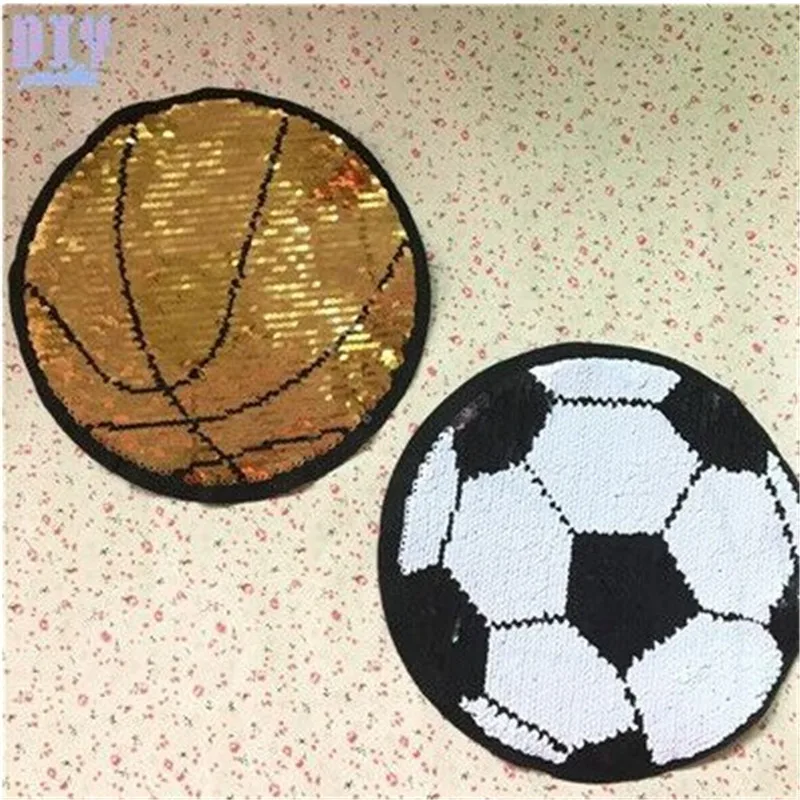 10 шт. двухсторонние нашивки с блестками пришитые для одежды детская футболка