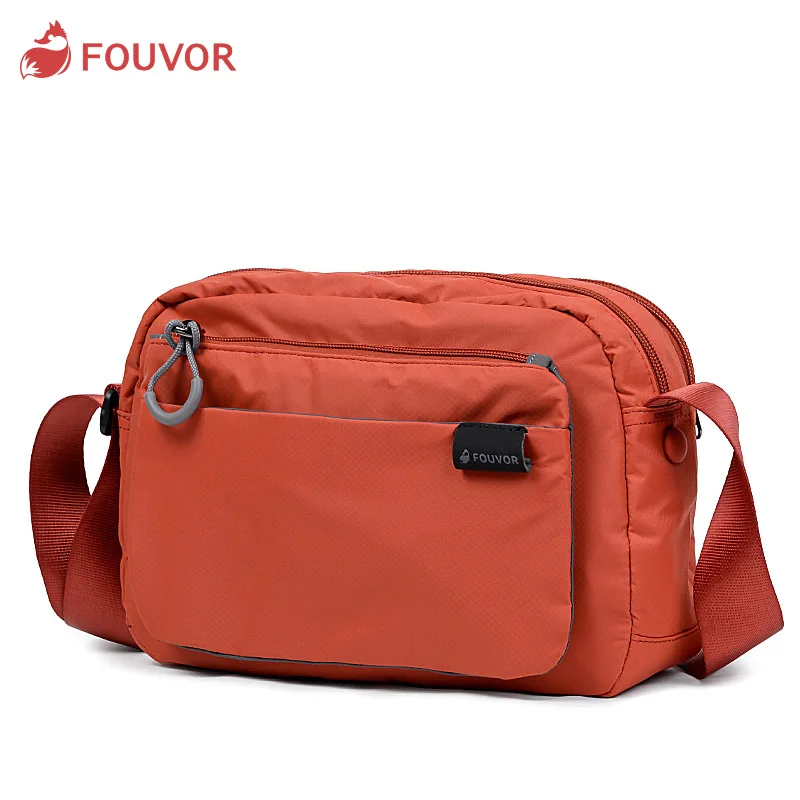 Fouvor 2019 Летняя женская новая модная уличная дорожная сумка-мессенджер из ткани