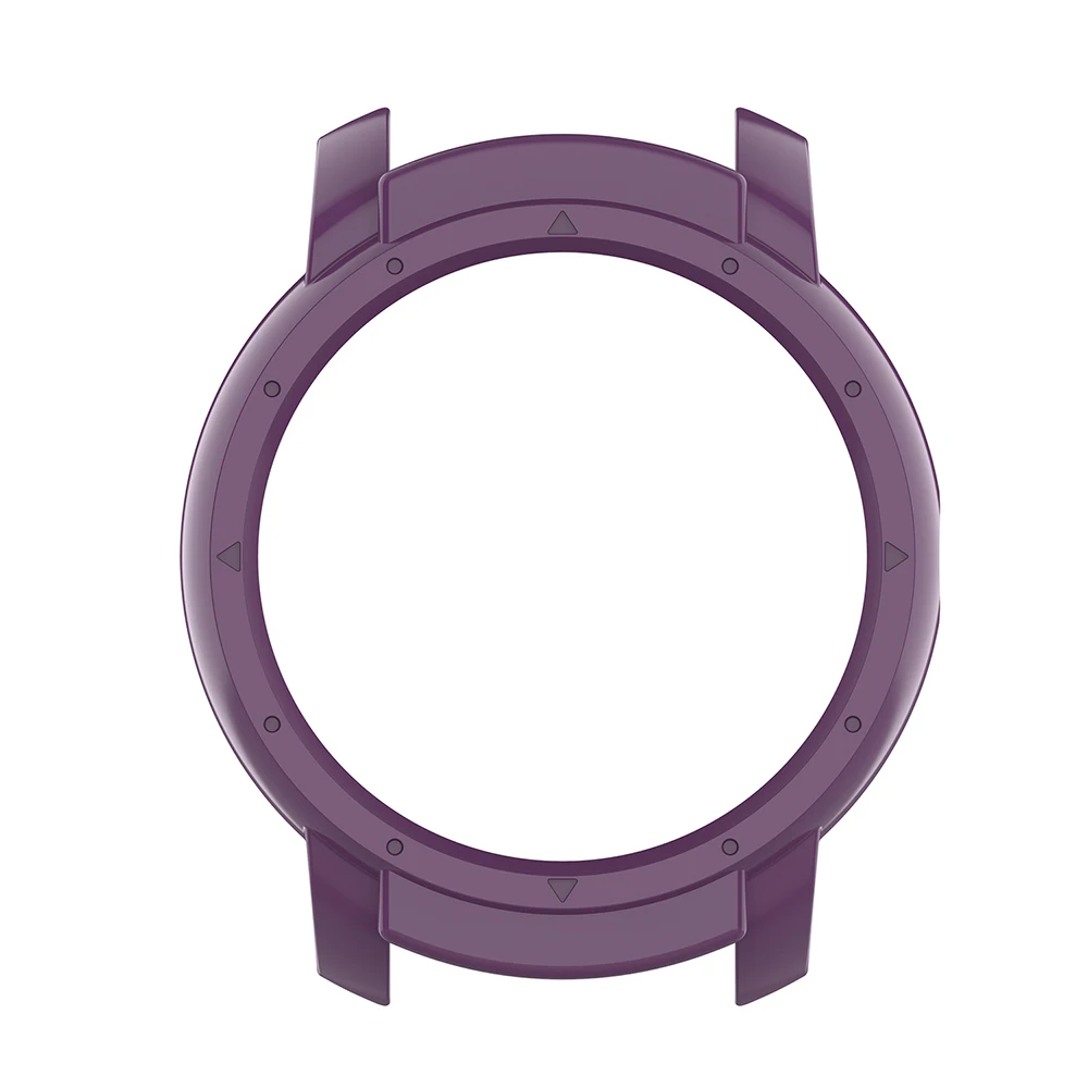 Purple Новая защита жесткого диска чехол противоударный для Ticwatch E2 Смарт-часы спортивные противоударные Защитный чехол рамка - Цвет: Purple