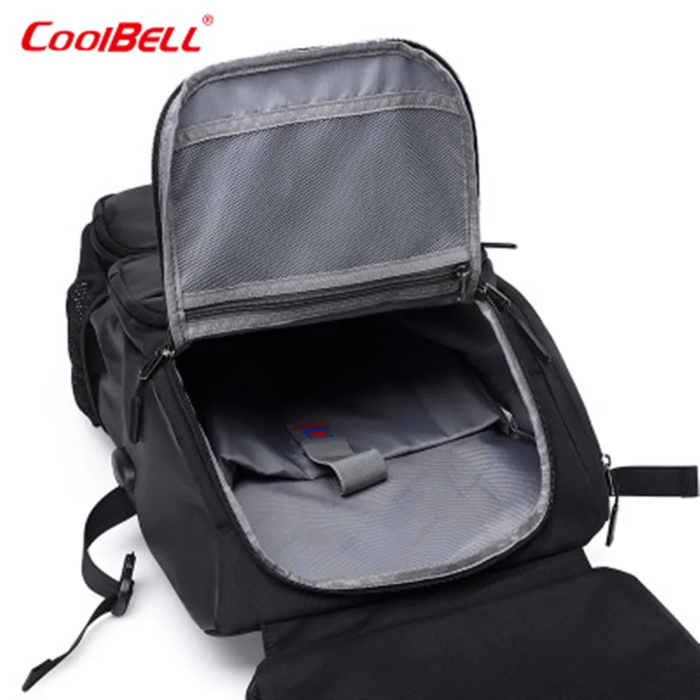 COOLBELL рюкзак 17 3 дюймов USB сумка для ноутбука большой емкости бизнес