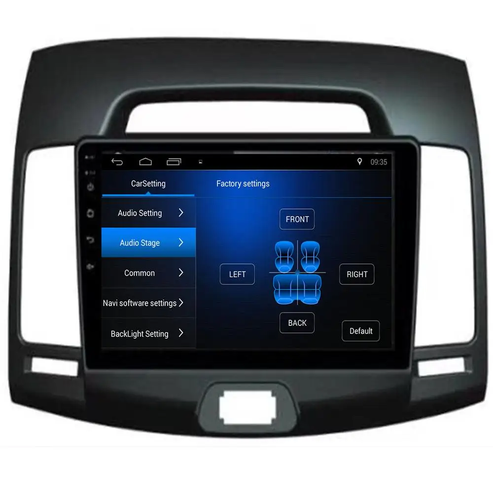 Автомобильный dvd-плеер Android10.0 для HYUNDAI ELANTRA 2007-2011 автомобильное радио