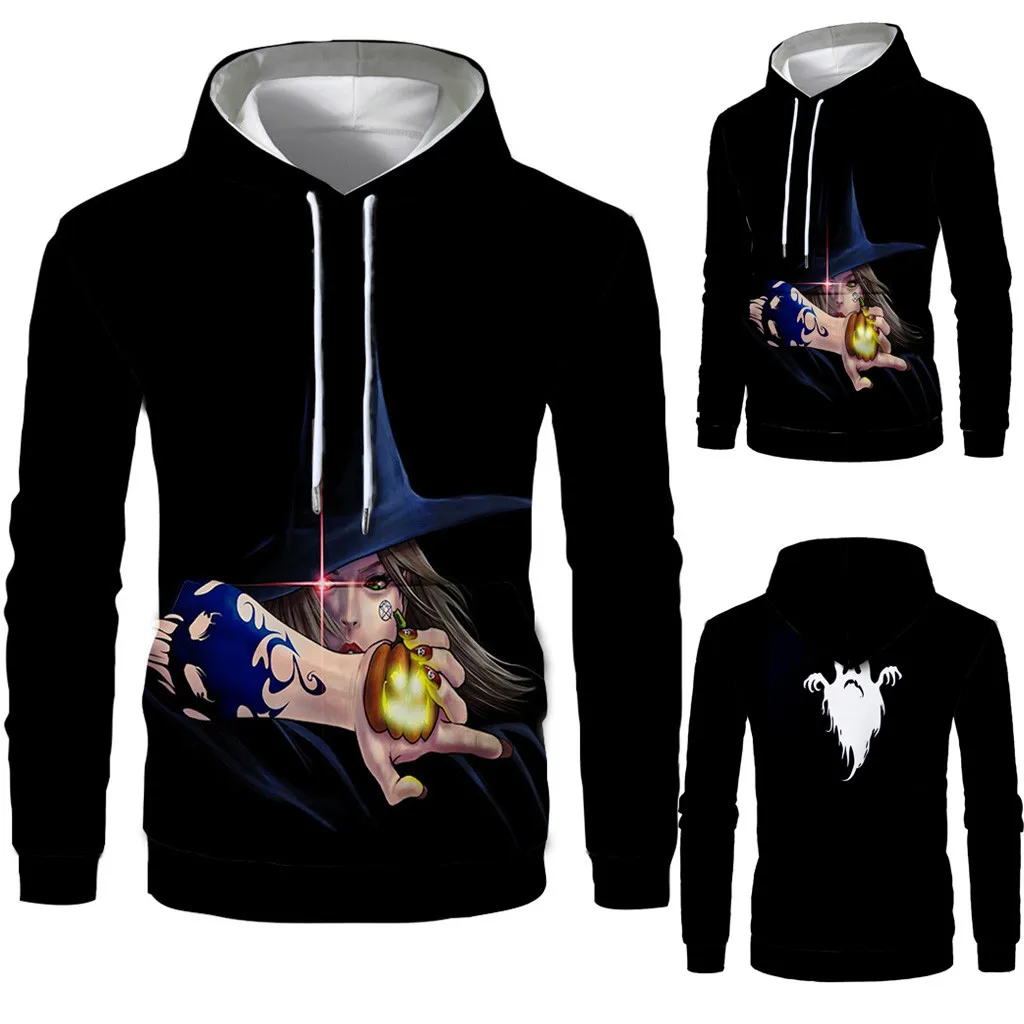 2019 толстовки для мужчин с 3D принтом уличная хип хоп Толстовка Осенняя Harajuku