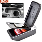 Подлокотник для Hyundai Solaris 2, двухслойный центральный подлокотник из искусственной кожи 2017, 2018