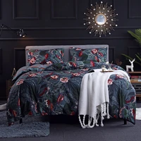 23 piece bedding set animal and plant pattern feather pillowcase duvet cover luxurious microfiber bedroom products