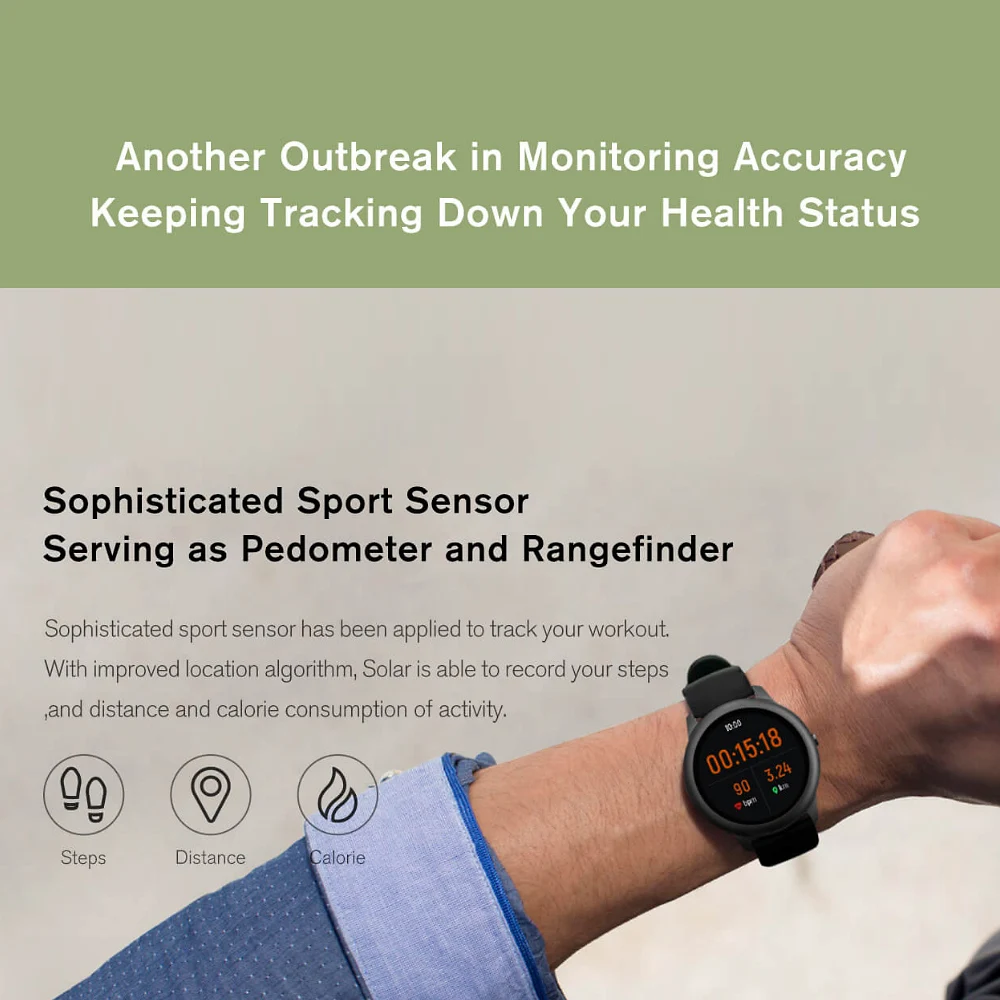 Умные часы Haylou Solar LS05 глобальная версия 12 спортивных режимов управление музыкой