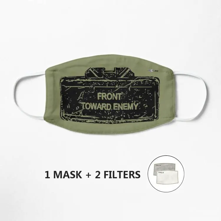 

FRONT TOWARD ENEMY Mask Dustproof Mouth Mask Cotton Face Mouth Reusable Fabric Anti Pollution Party Mask