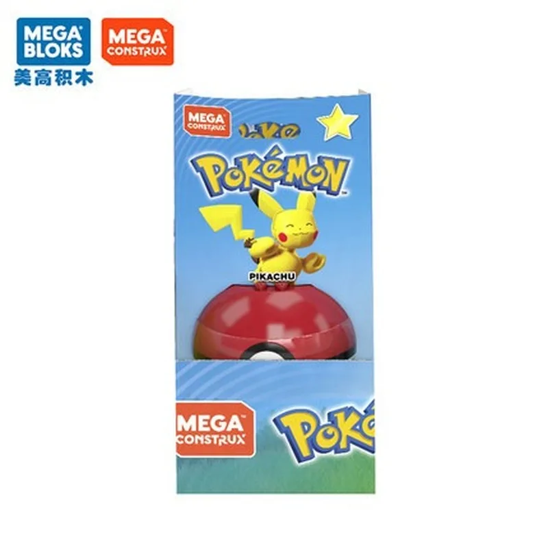 Mattel MEGA BLOKS Покемон шар серии мелкие строительные блоки Пикачу карманные монстры