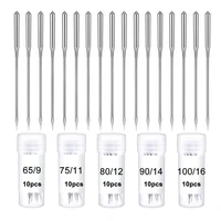 durable 10pcs household sewing machine needle sharp universal regular point for singer brother sewing machine accessories