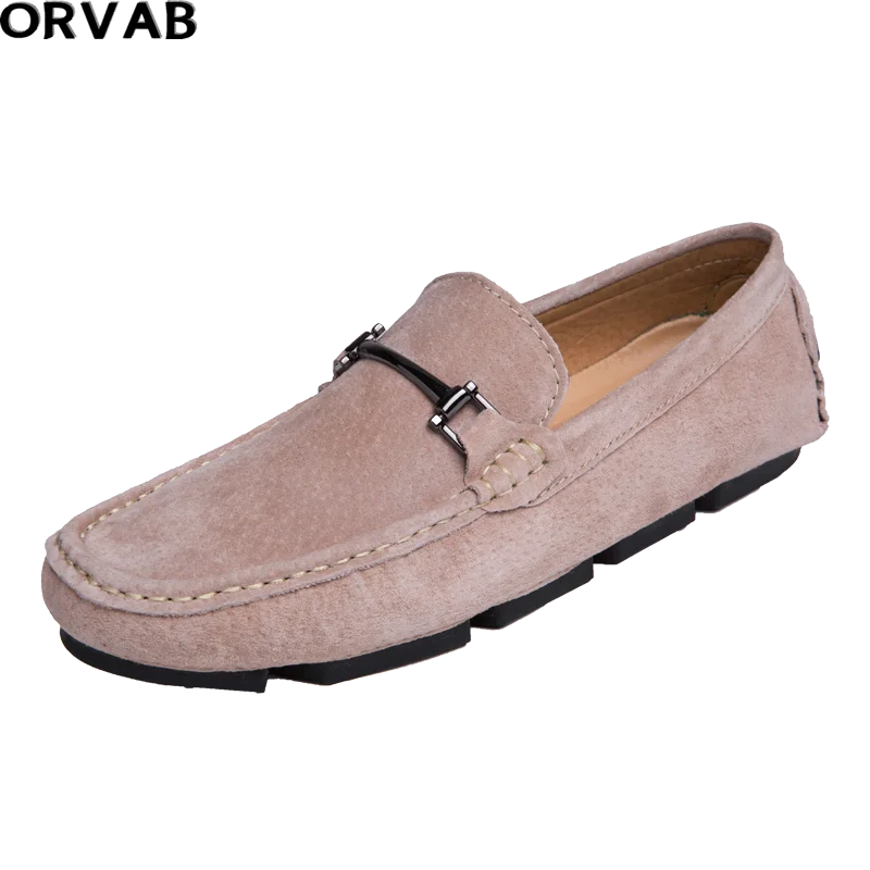 

Men Casual Shoes 2020 Mens Loafers Shoes Luxury Spring Autumn Black Brown Fashion Shoes for Men Breathable Non-slip Driving Shoe