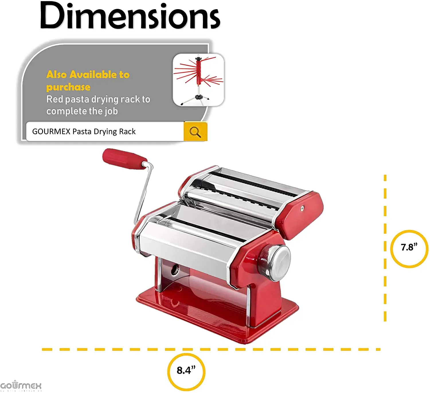 

Stainless Steel Ordinary 2 Blades Pasta Making Machine Manual Noodle Maker Hand Operated Spaghetti Pasta Cutter Noodle Hanger