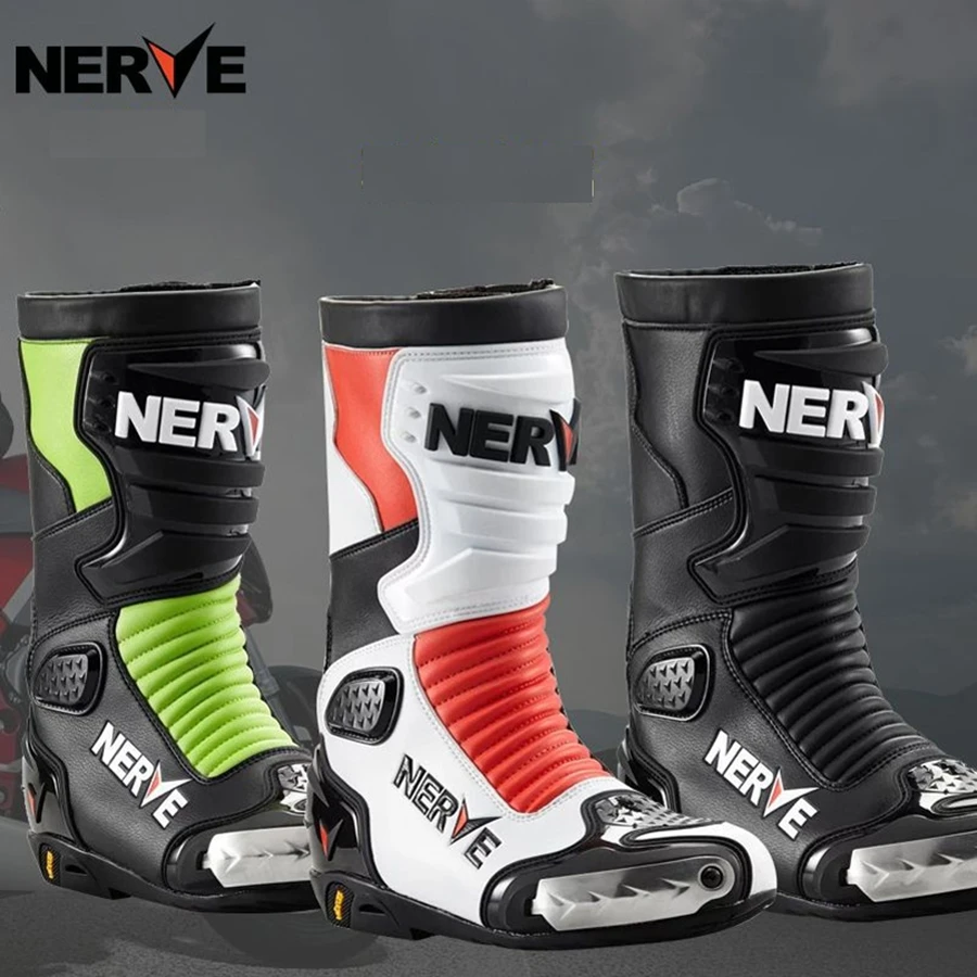 Бесплатная доставка 1 пара мужские мотоциклетные ботинки из воловьей кожи с