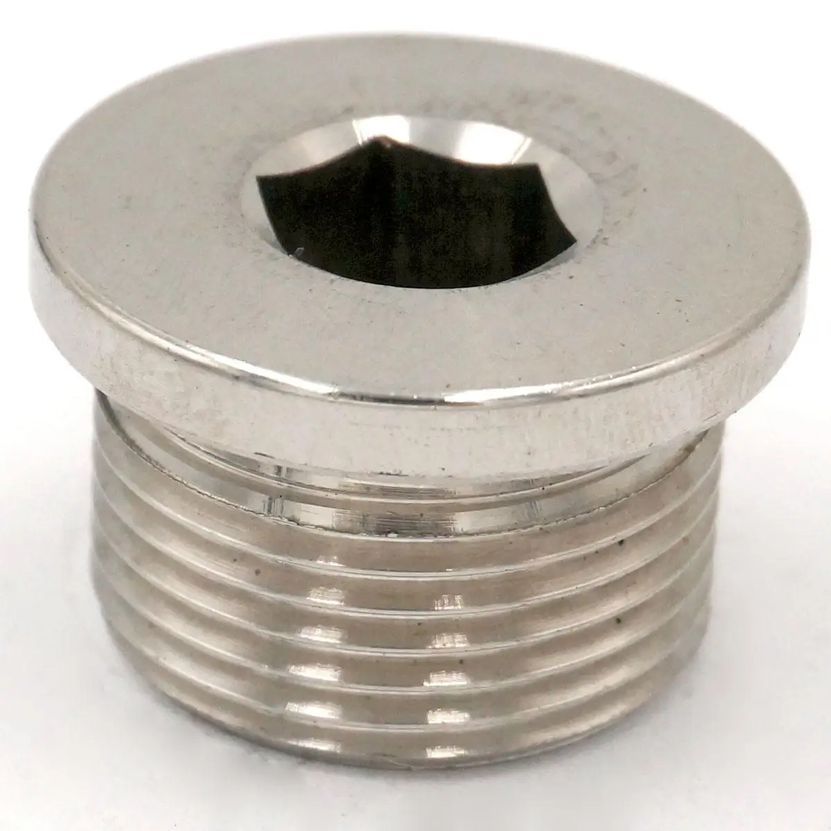 1/8 &quot 1&quot BSP штекер SS304 потайная вилка с фланцем внутренняя Шестигранная головка