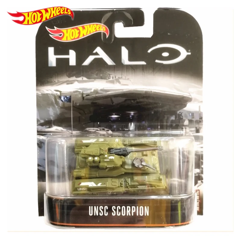 Оригинальные горячие колеса Halo War игра классический Ковенант UNSC модель колесницы Коллекция игрушек подарок на день рождения мальчика DMC55