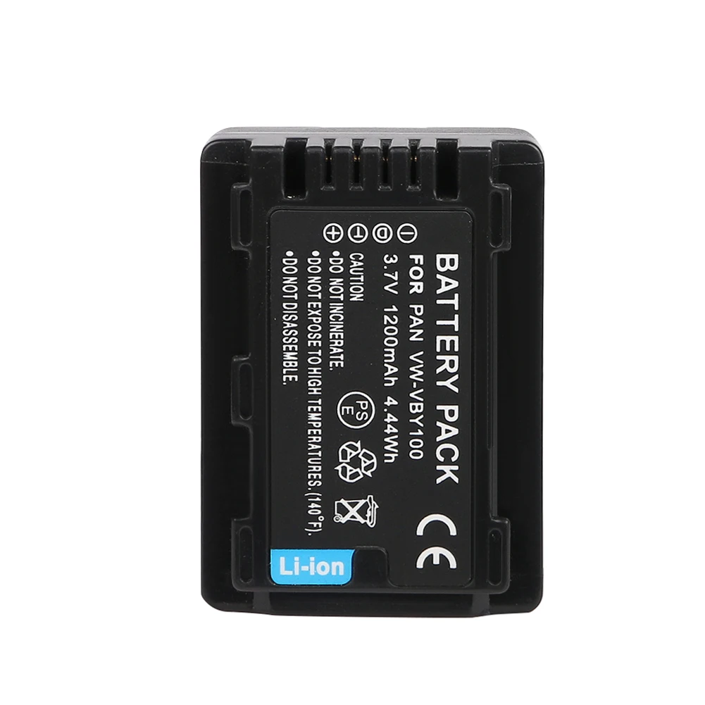 OHD Оригинал 970 мАч VW-VBY100 VW VBY100 Батарея цифровой камеры для Panasonic HC-V130 HC-V130K HC-V201 HC-V201K
