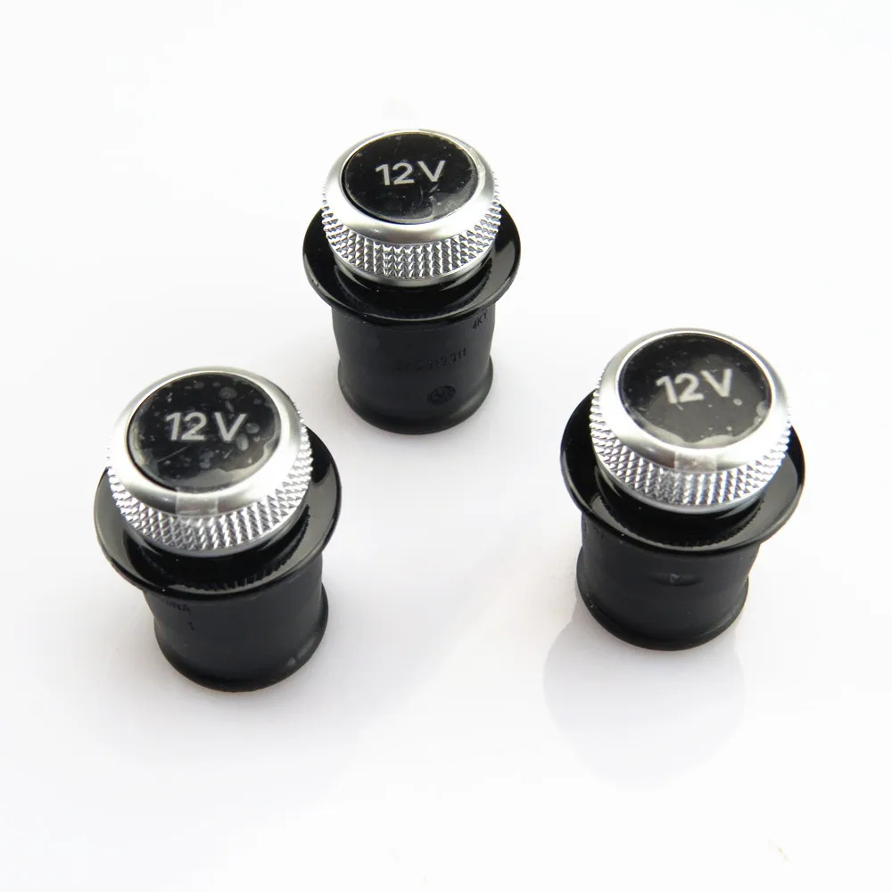 Автомобильный Стайлинг RWSYPL хромированный пылезащитный чехол для прикуривателя