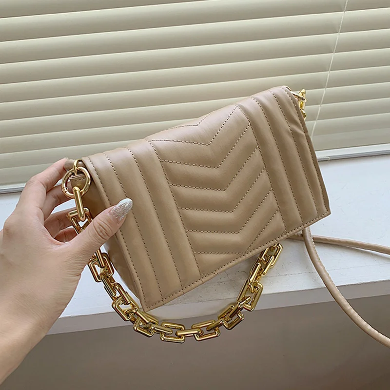 

Vintage PU Leather Crossbody Bag for Women 2021 Brand Chain Designer Handbags Diamond Grain Women's Trend Hand Bag black