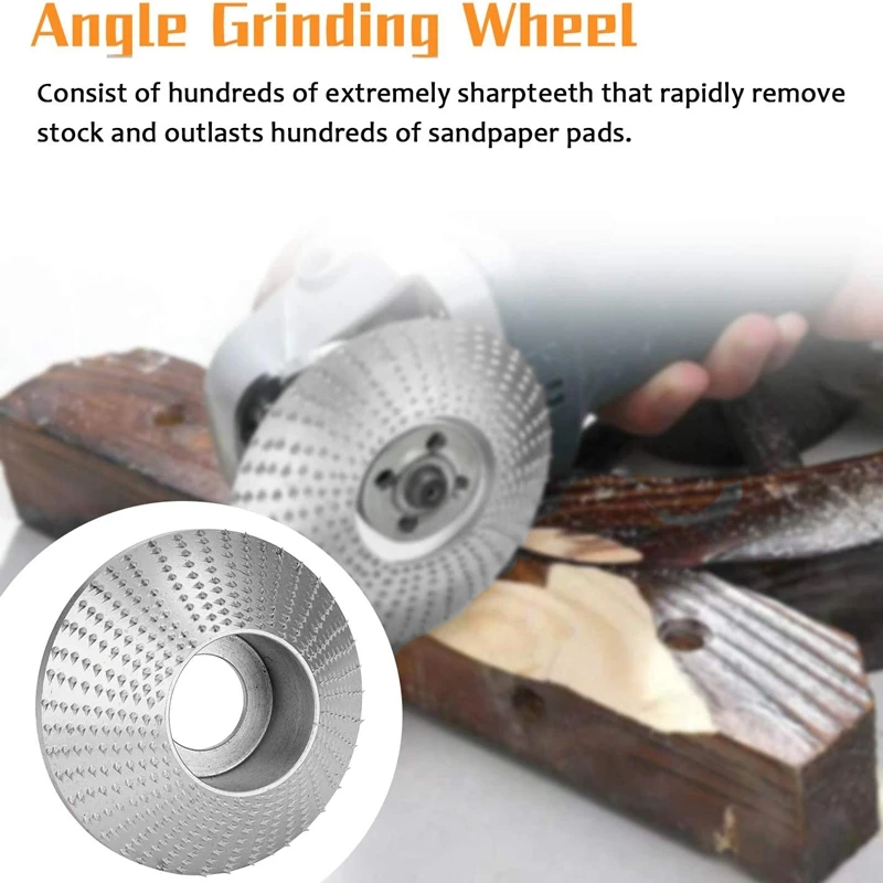 

4Pcs Woodworking Angle Grinding Wheel Sanding Carving Rotary Tool Abrasive Disc for Angle Grinder Grinding Wheel Set