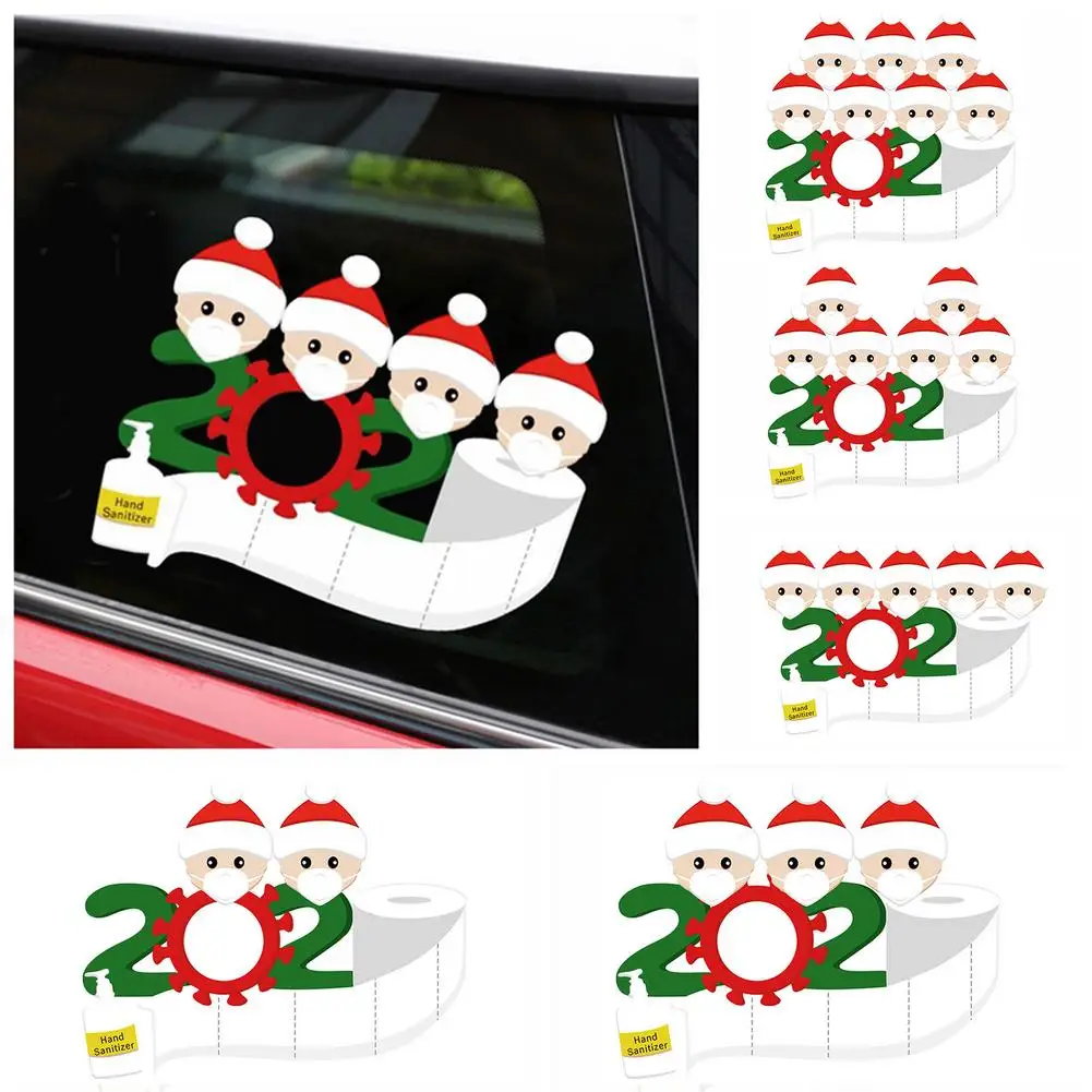 2020 рождественские наклейки персонализированные для дома имя сделай сам