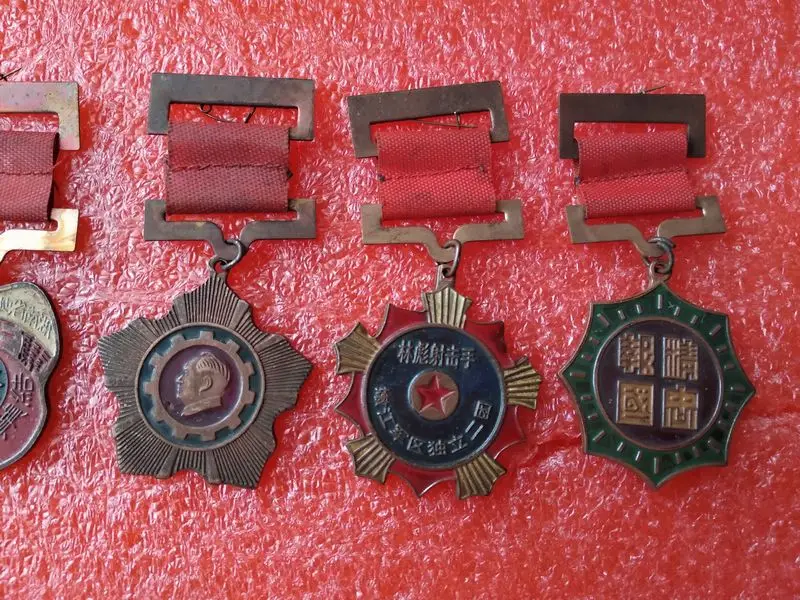 5 винтажных китайских медалей за период Японской войны мерториозная медаль statesman