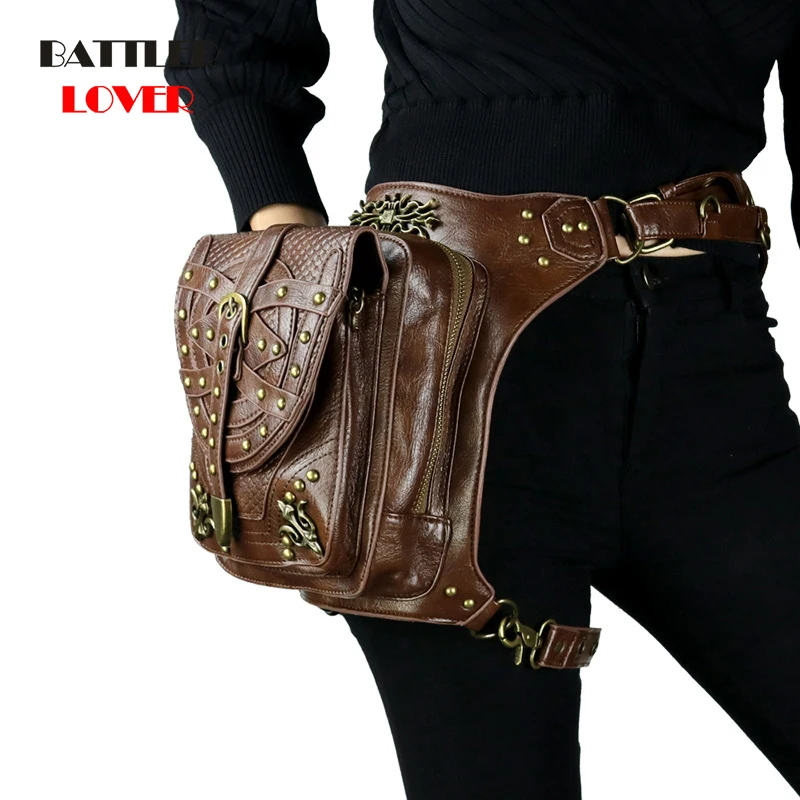 Винтажная стимпанк сумка паровой панк ретро рок готический мешок Готический