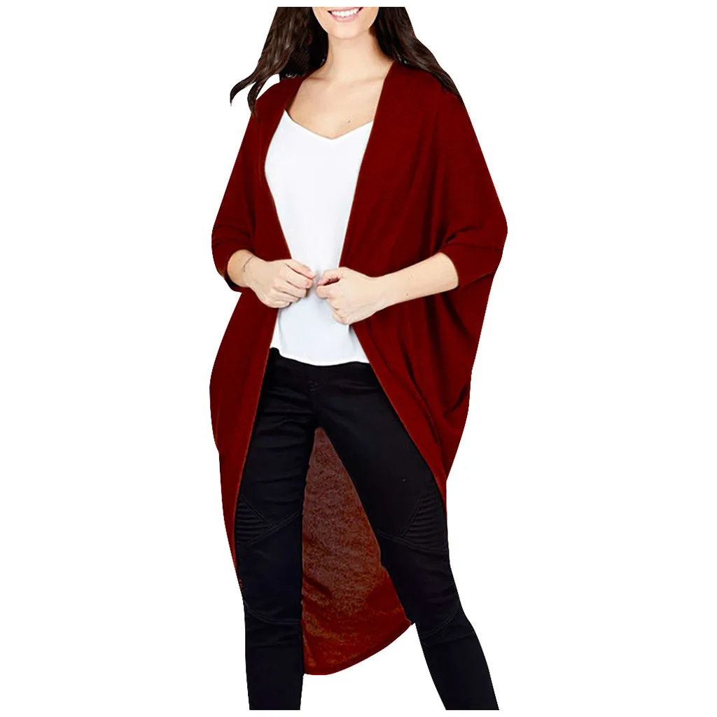 Мягкий удобный вязаный свитер кардиган для женщин новинка сезона осень зима 2020